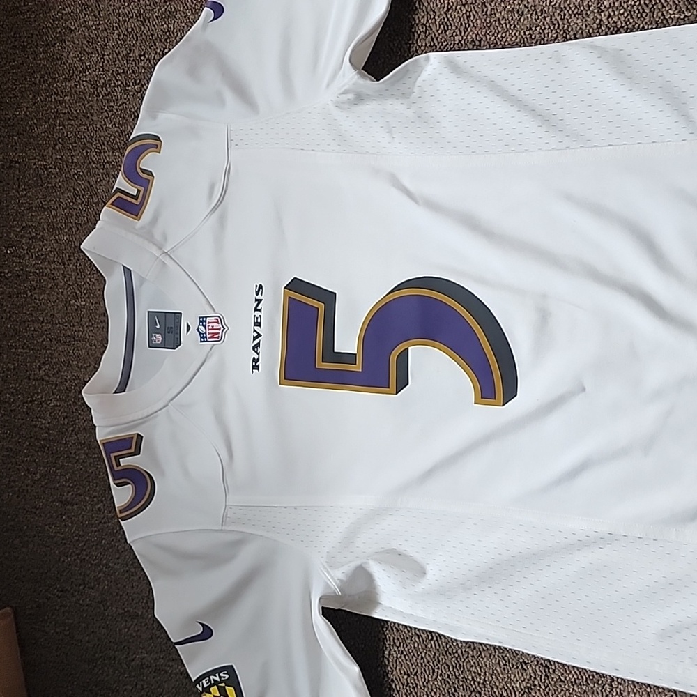 Ravens Flacco 5 jersey size small
